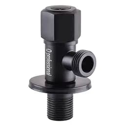 Кран кульовий кутовий Q Professional 1/2″X1/2″ NV-QP888 Black 000025136