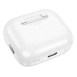 Бездротові навушники Hoco EW81 Elegant true wireless touch screen BT headset, BT5.4, 30mAh, 300mAh, 4h, white - мініатюра 6