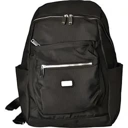 Повседневный женский рюкзак 40х27х27 см черный (1078-22)