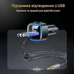 Автомобільний зарядний пристрій ITSALLWAYS AW-BT01 Black - мініатюра 4