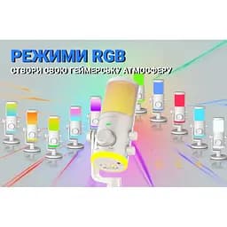 Мікрофон Fifine AM6W USB White (AM6W) - мініатюра 8