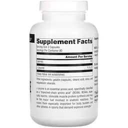 Лейцин Source Naturals 500 мг 240 капсул - мініатюра 2
