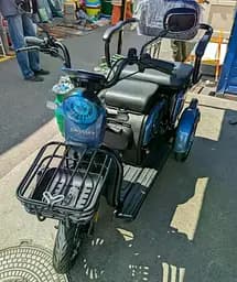 Електроскутер Триколісний Crosser TR1 Pro (1200W, 72V, 24Ah) Синій - мініатюра 7