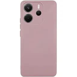 Чохол Lakshmi Silicone Cover Full Camera (AAA) для Xiaomi Redmi Note 14 4G (Int. version) Рожевий / Pink Sand