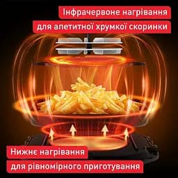 Мультипіч Tefal Easy Fry Infrared 1850 Вт чорна (EY8328E0) - мініатюра 10
