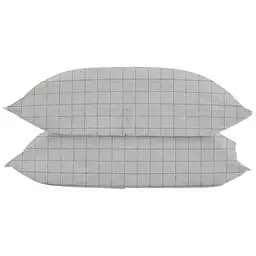 Набір наволочок Cosas Grey geometry 50х70 см сірий (SetPillow_CellAshgrey_50х70) - мініатюра 1