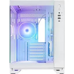 Корпус Chieftec VISIO GM-30W-TG-OP ATX, без БЖ, White - мініатюра 7