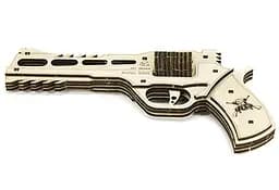 Дерев'яний конструктор Револьвер Rhino 60DS 42 деталі