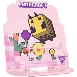 Подставка для книг Yes Minecraft Spring фигурная металл с рубкой (470526)