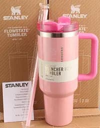 Термокухоль Stanley Quencher H2.0 Tumbler з неіржавкої сталі 1,18 л Rose Quartz KT6007812