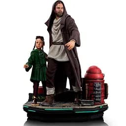 Статуэтка Star Wars Obi-Wan and Young Leia - Deluxe Размер 1/10 (Звездные войны) 20,4 см