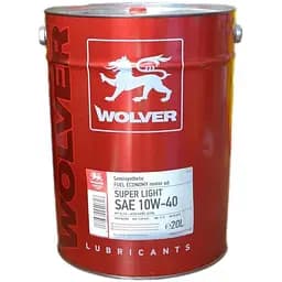 Олива моторна Wolver Super Light 10W-40 API SN/CF 20 л (963)