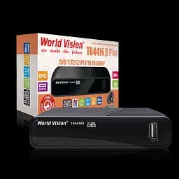 Эфирный Т2 ресивер цифровой тюнер World Vision T644M3 - мініатюра 1