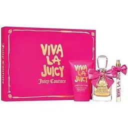 Набір Juicy Couture Viva La Juicy 50 мл парфумована вода, 125 мл лосьйон для тіла, 10 мл міні