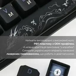 Клавіатура Ducky One 3 Mini Cherry MX Speed Silver RGB Black DKON2161ST-PUAPXCLAWSC1 UA [125716] - мініатюра 7