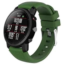 Силіконовий ремінець Primo для годинника Xiaomi Huami Amazfit SportWatch 2/Amazfit Stratos Army Green