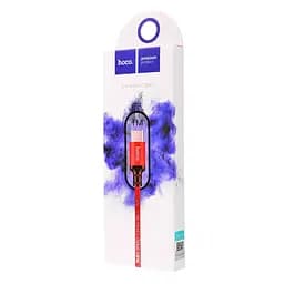 Кабель Hoco X14 Times speed Micro charging cable L-1 м Чорний Червоний - мініатюра 2