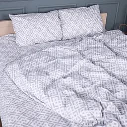 Підковдра MirSon Ranforce Elite Abstract Gray 110х140 см (2200013164487) - мініатюра 4