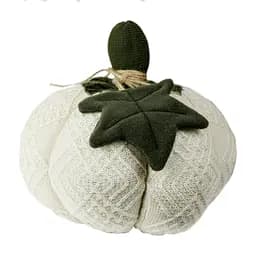 Декоративний текстильний виріб Прованс Гарбуз Medium кремовий 25 см (35115)