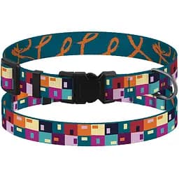 Нашийник для собак BronzeDog Urban Art L