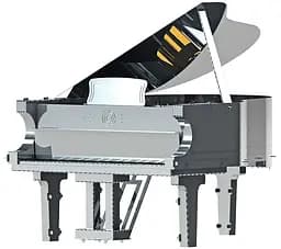 Коллекционная модель Metal Time Grande Pianola MT011