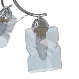 Люстра стельова Brille в спальню E27 60W CH (LK-690C/5) - мініатюра 7