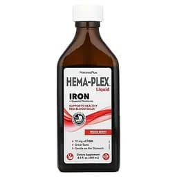 Амінокислота Natures Plus Hema-Plex, 250 мл vit0004014 - мініатюра 3