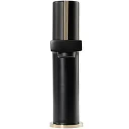 Змішувач для умивальника Rea Icon black L.gold чорний низький REA-B5680, Чорний - мініатюра 2