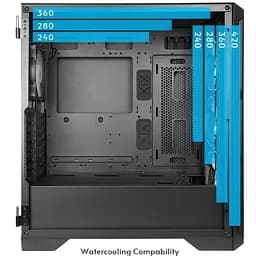 Корпус Chieftec APEX LUMO GA-01B-L-OP 4x140 мм A-RGB, USB-C, E-ATX, без БЖ, Black (GA-01B-L-OP) - мініатюра 4