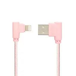 USB кабель Gelius Pro Emperor 1A Apple Lightning Pink
