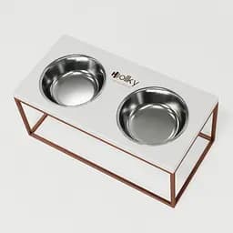 Hollky Base XL20 — миски на підставці для великих собак (2 × 1,8 л) - мініатюра 6