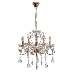 Люстра підвісна Brille кришталева свічка E14 40W (BCL-669S/5)