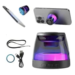 Портативна колонка Bluetooth XO F62 mini Magnetic Portable Audio 5W Black - мініатюра 5