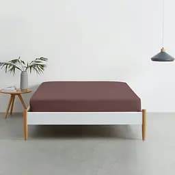 Комплект постільної білизни Cosas Mini dots CS26 Двоспальний шоколад (DropChocoBeige_100Chocolate_180) - мініатюра 8