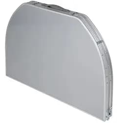Стіл Bo-Camp Premium Oval 150x80 cm Grey (1404405) - мініатюра 4