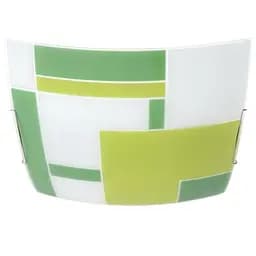 Світильник настінно-стельовий накладний Brille W-373/2 Green