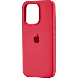 Чохол Silicone Case для Apple iPhone 16 Pro Red AA [115017] - мініатюра 1