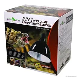 Світильник глибокий рефлекторний Repti-Zoo 2in1 Deep Dome 200W (RL14B) - мініатюра 7