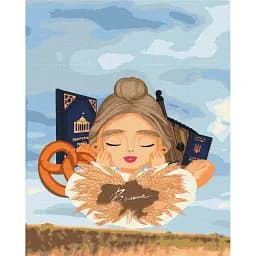 Картина за номерами Brushme Символи свободи ©Лілі Демачкович 40x50 см