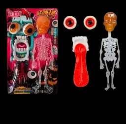 Набір цукерок Skeleton Monster Halloween Candy  22 г - мініатюра 3