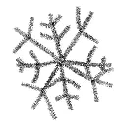Снежинка шеннил 13 см