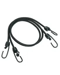Шнур еластичний MIL-TEC з зачіпками Black 2 шт 15947002