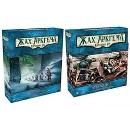 Настольная игра Ігромаг Ужас Аркхэма. Карточная игра - На краю земли. Путеводитель по кампании + Исследовательское дополнение (укр.) (8136+1)