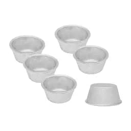 Набір із 6 форм алюмінієвих для випікання кексів "Білоцерківська" 8x5.5x4 см, Хлібпром 84768