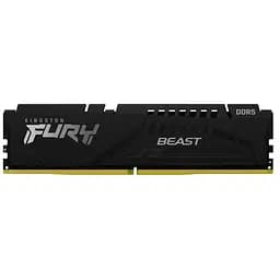 Модуль пам'яті для комп'ютера DDR5 16GB (2x8GB) 6000 MHz Beast Kingston Fury (ex.HyperX) (KF560C36BBEK2-16) - мініатюра 3