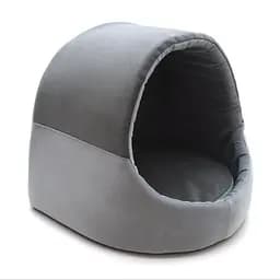 Будка для кошек и собак Zoo-hunt Элегант серая №1 360х320х320 мм