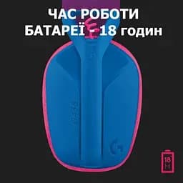 Навушники Logitech G435 Lightspeed Wireless Gaming Headset Blue (981-001062) - мініатюра 7