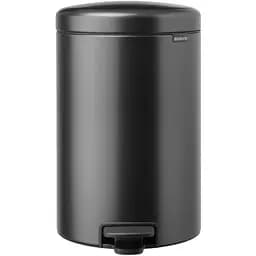 Бак для мусора Brabantia NewIcon Pedal Bin 20 л с педалью графитовой (233500)