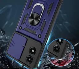 Панель BeCover Military для Motorola Moto G04/G04s Blue (713063) - мініатюра 2