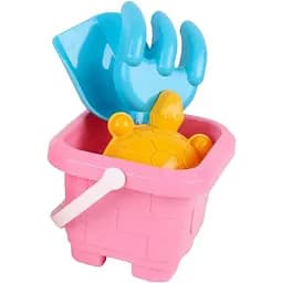 Игровой набор для игры с песком ТехноК 7075TXK Розовый